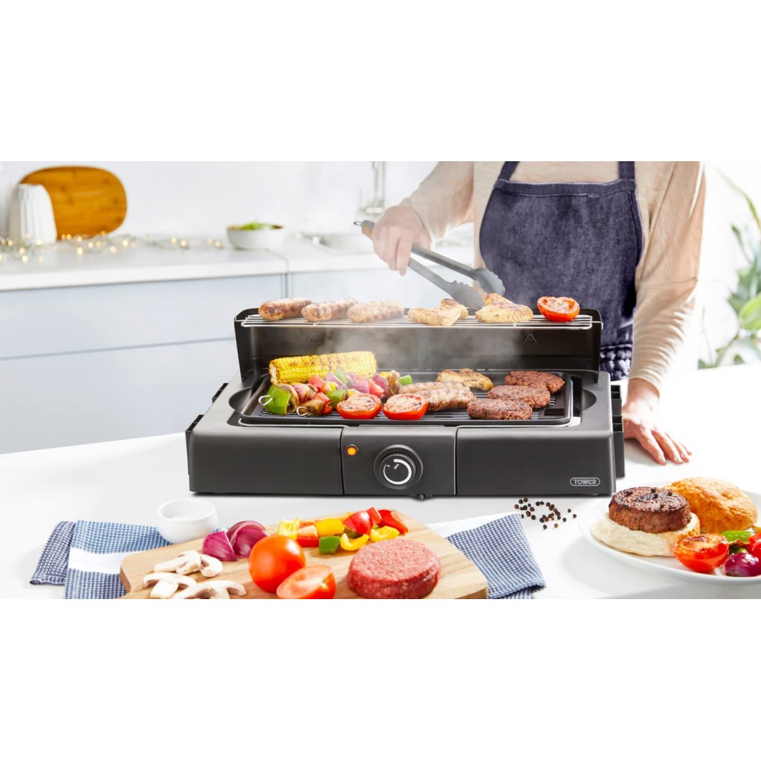 Outdoor Dining Tower Standing Indoor & Outdoor Electric